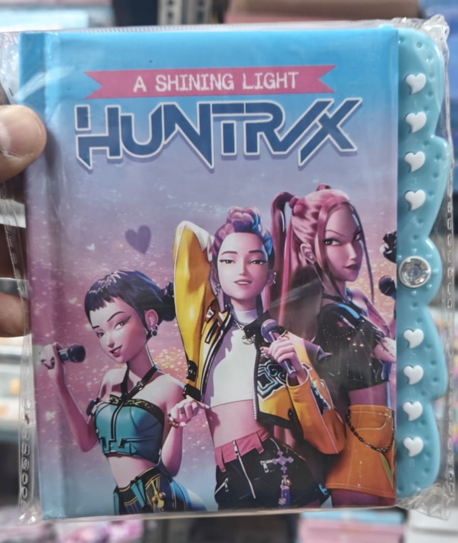 HUNTRIX LOCK DIARY